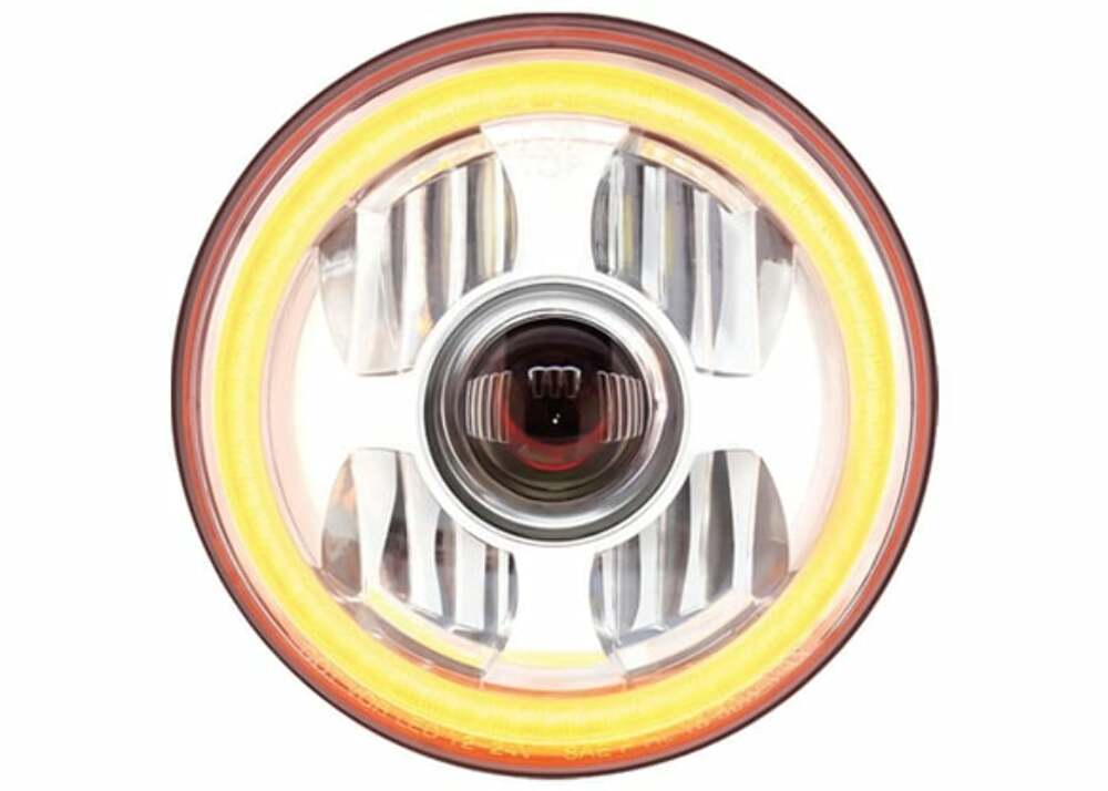 1978-1980 Chevrolet C10; Led Headlight-7 Inch-Projector/Halo-Each HLED794