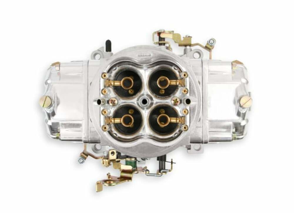 Holley 0-82751SA 750 CFM Double Pumper Aluminum Street HP Carburetor 750 CFM aluminum