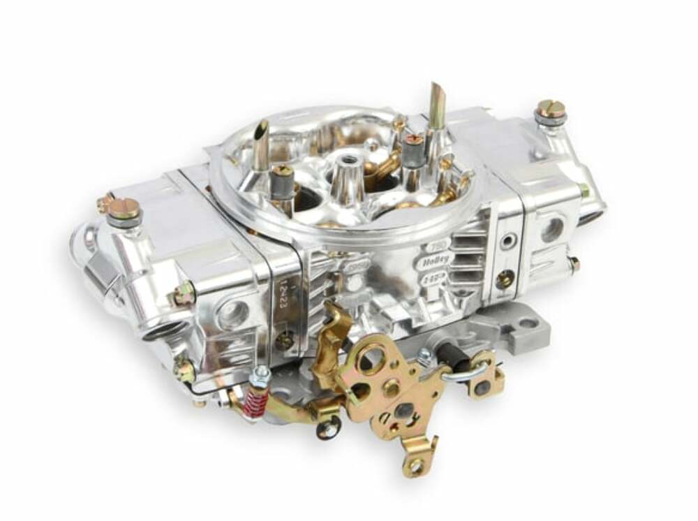 Holley 0-82751SA 750 CFM Double Pumper Aluminum Street HP Carburetor 750 CFM aluminum