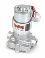 Holley 12-815-1 ELECTRIC FUEL PUMP 140 GPH BLACK black polished aluminum