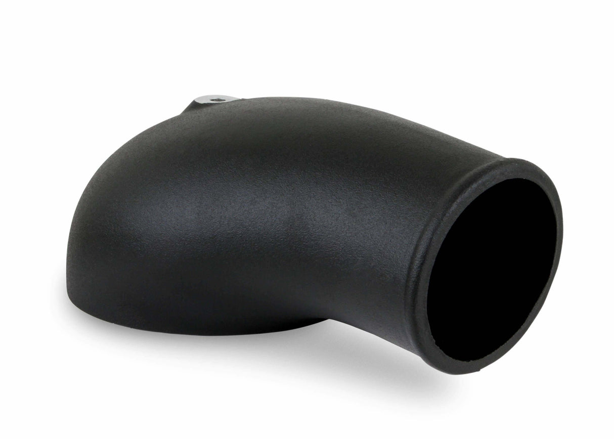 Holley EFI Sniper EFI 120-232 - Engine Air Intake Adapter 120-232; Black Cast Aluminum Plenum Adapter black aluminum