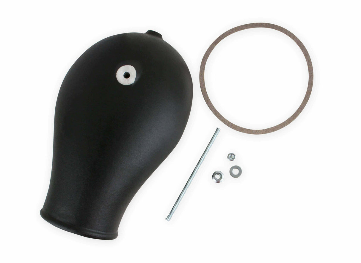 Holley EFI adapter black aluminum hat-120-232
