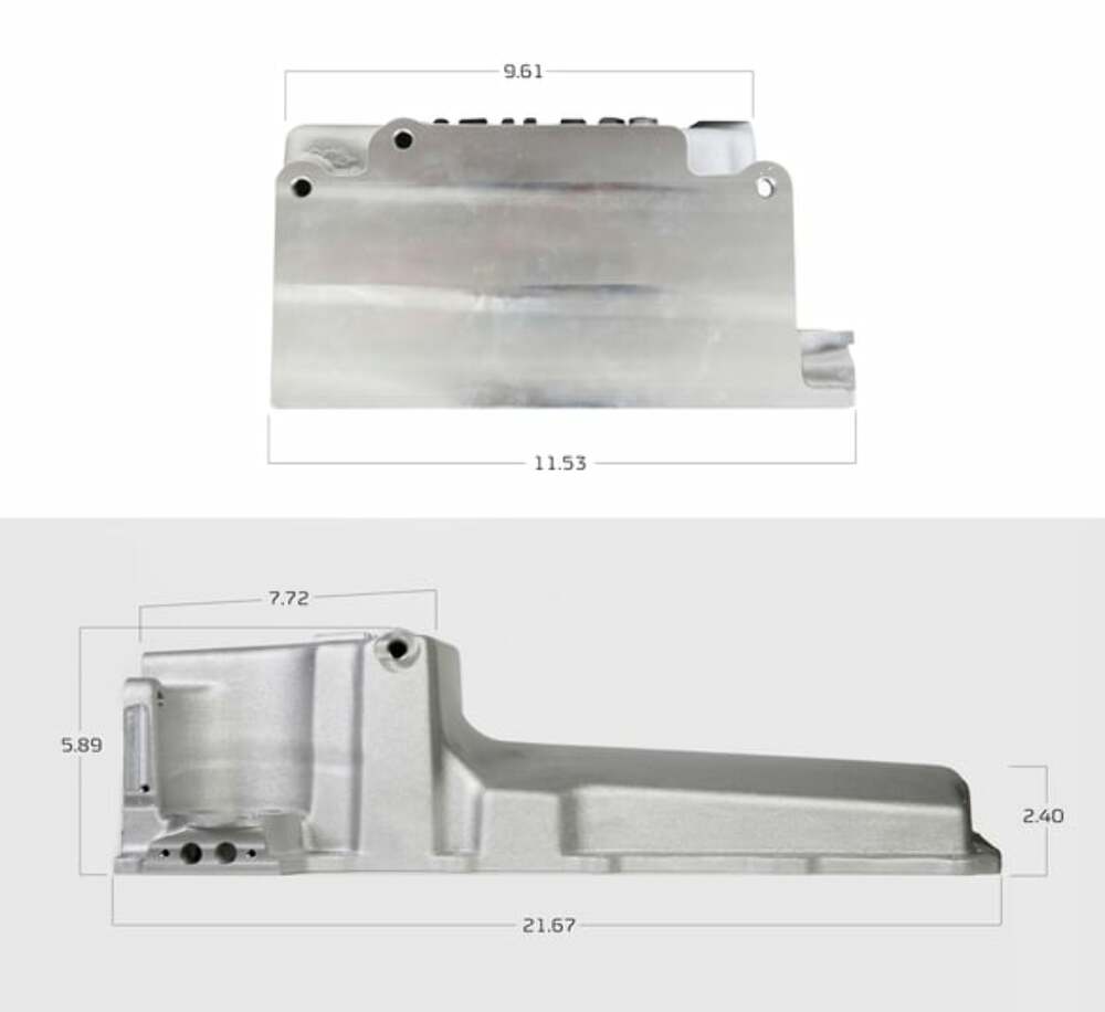 Hooker performance muffler pan-302-1