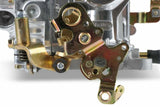Holley 500 CFM PERFORMANCE 2BBL CARBURETOR Manual Choke Shiny Finish # 0-4412S