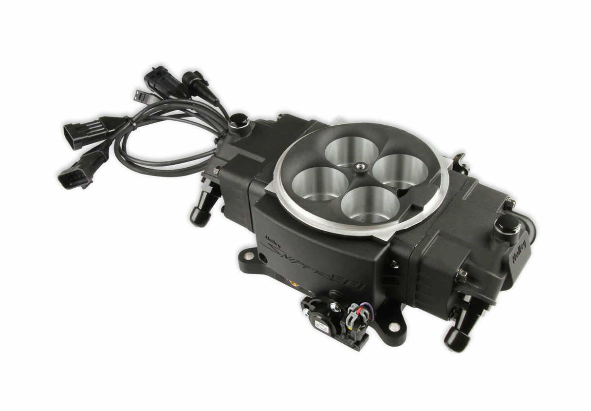 Holley Sniper EFI fuel injection system black holley-550-871-holley-sniper-efi-stealth-4150-kit-black-finish