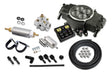 Holley EFI 550-871K Sniper EFI Stealth 4150 Master Kit - Black Finish for Ford black stainless steel