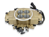 Holley Sniper EFI fuel injection system holley-550-872k-holley-sniper-efi-stealth-4150-kit-classic-gold-finish