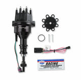 Holley Sniper EFI fuel injection system black aluminum holley-565-301bk-sniper-efi-hyperspark-distributor-ford-260-289-302-hall-effect