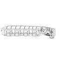 t Holley 717-15 - Throttle Body Angle Adapter - for GM LS and LT, and LT4 Intakes Holley