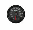 Holley Analog Style Oil Pressure Gauge - 26-601 black aluminum