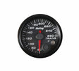 Holley Analog Style Transmission Temperature Gauge - 26-605 black aluminum