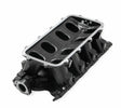 Holley Black 351W Ford Hi-Ram Carbureted Manifold Base - 300-243BK black aluminum