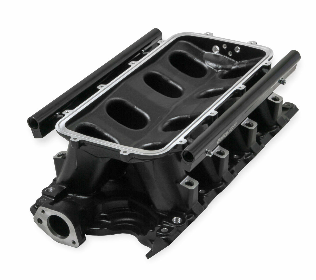 Hooker performance muffler black black-351w-ford-hi-ram-efi-manifold-base-300-244bk