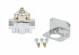 Holley Chrome Carbureted Fuel Pressure Regulator 4.5-9 PSI M/P #12-803 aluminum