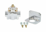 Holley Chrome Carbureted Fuel Pressure Regulator 4.5-9 PSI M/P #12-803 aluminum
