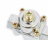 Holley Chrome Carbureted Fuel Pressure Regulator 4.5-9 PSI M/P #12-803