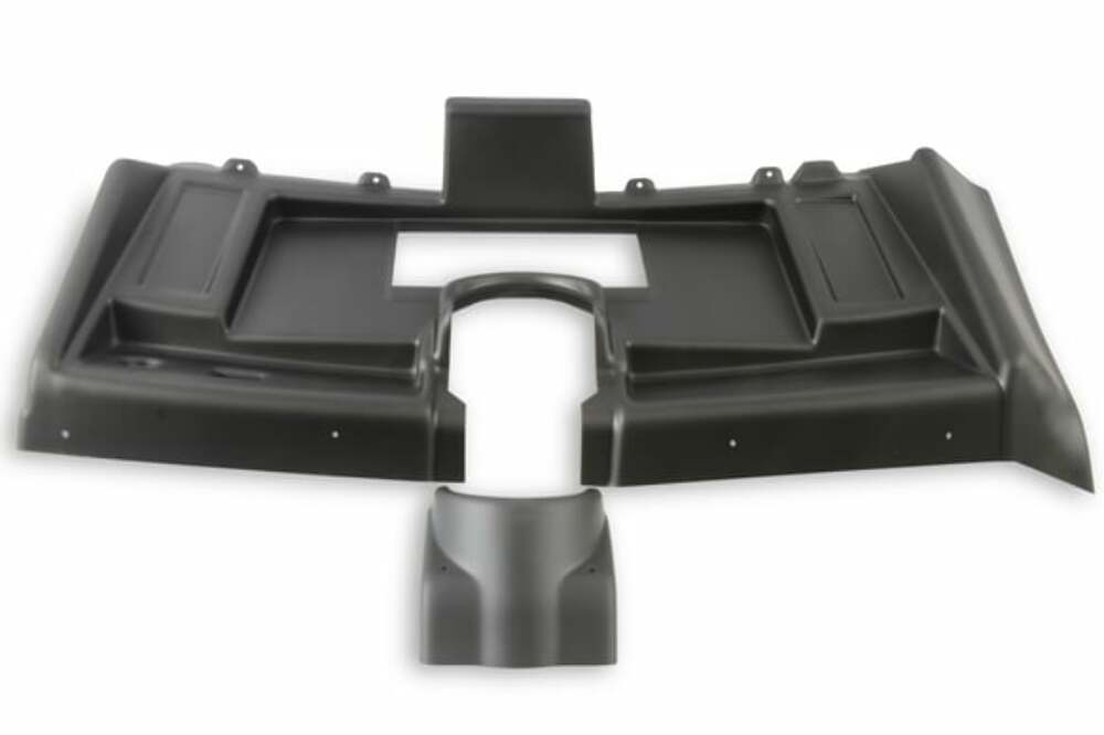 Holley EFI Dash Bezels for the 6.86 Dashes - 553-381 for Chevy Camaro black