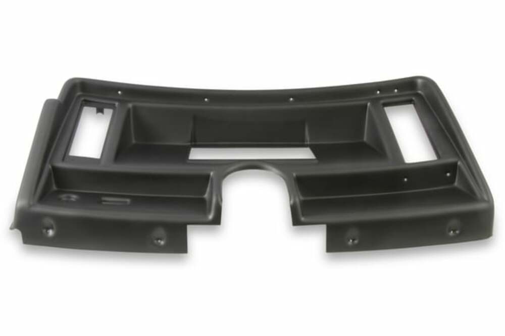 Holley EFI Dash Bezels for the 6.86 Dashes - 553-385 for 1969-1976 Chevy Nova black