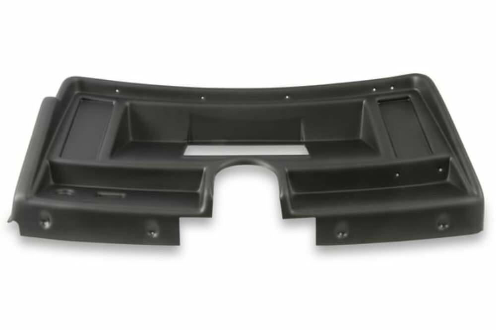 Holley EFI Dash Bezels for the 6.86 Dashes - 553-386 for 1969-1976 Chevy Nova black
