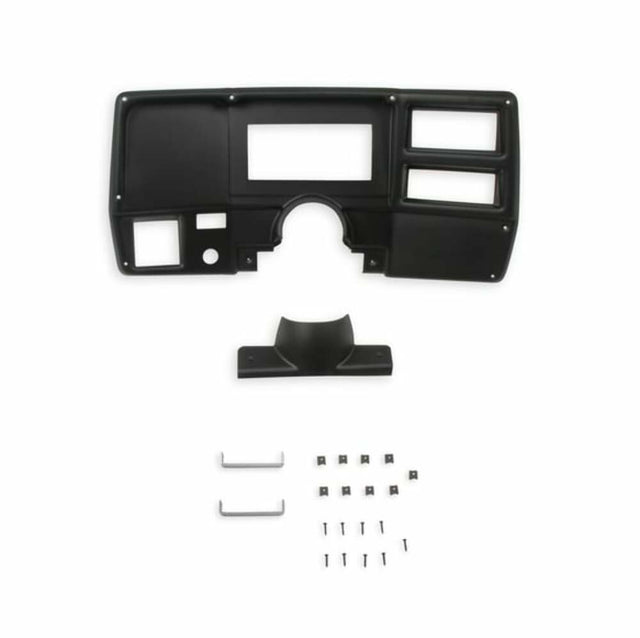 Holley EFI Dash Bezels for the 6.86 Dashes - 553-395 for 1979-1983 Chevy C10 black