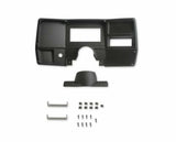Holley EFI Dash Bezels for the 6.86 Dashes - 553-398 for 1984-1987 Chevy C10 black