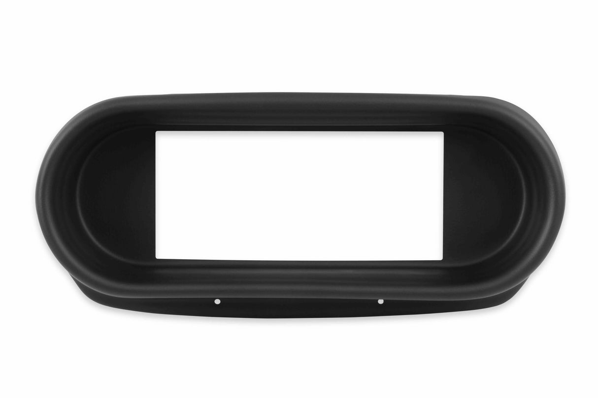 Holley EFI Dash Bezels for the 6.86 Dashes - 553-399 for 1962-1965 Chevy black
