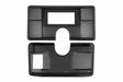 Holley EFI Dash Bezels for the 6.86 Dashes - 553-402 black