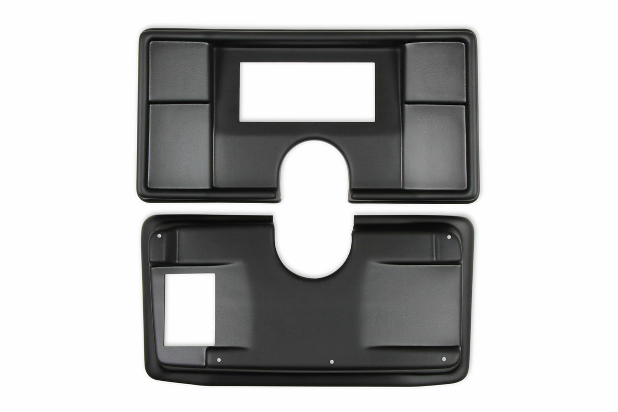 Holley EFI Dash Bezels for the 6.86 Dashes - 553-402 black