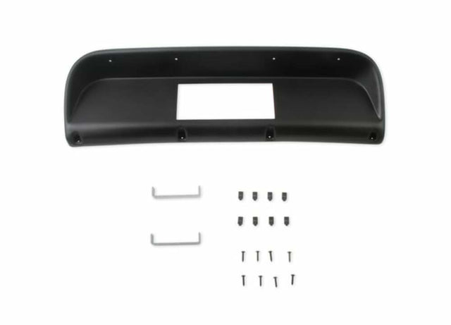 Holley EFI Dash Bezels for the 6.86 Dashes - 553-403 for 1967-1972 Ford F-100 black