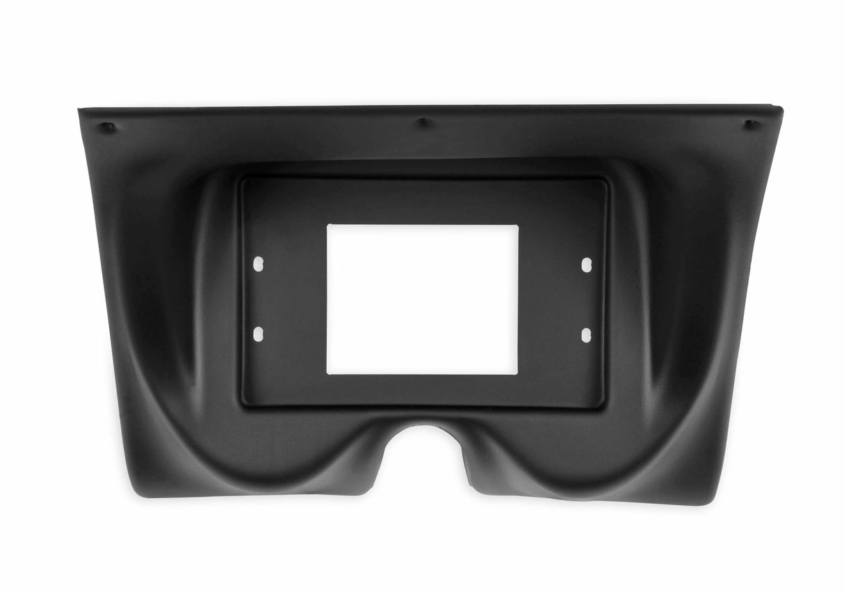 Holley EFI Dash Bezels for the 7 Dashes - 553-300 for 1967-1968 Chevy Camaro 7.5 inch black