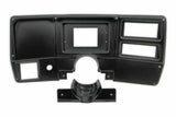 Holley EFI Dash Bezels for the 7 Dashes - 553-309 for 1984-1986 Chevy C10 black