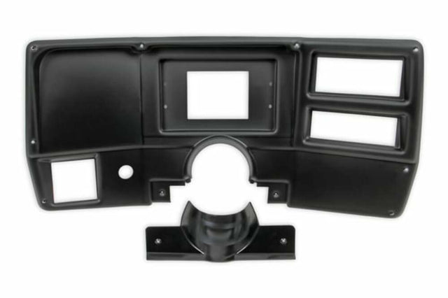 Holley EFI Dash Bezels for the 7 Dashes - 553-309 for 1984-1986 Chevy C10 black