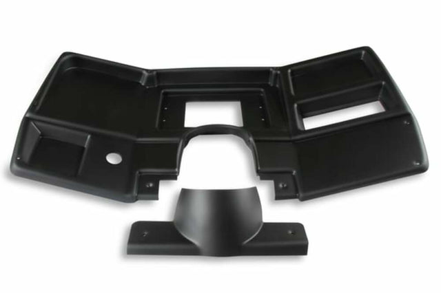 Holley EFI Dash Bezels for the 7 Dashes - 553-314 for 1984-1986 Chevy C10 black