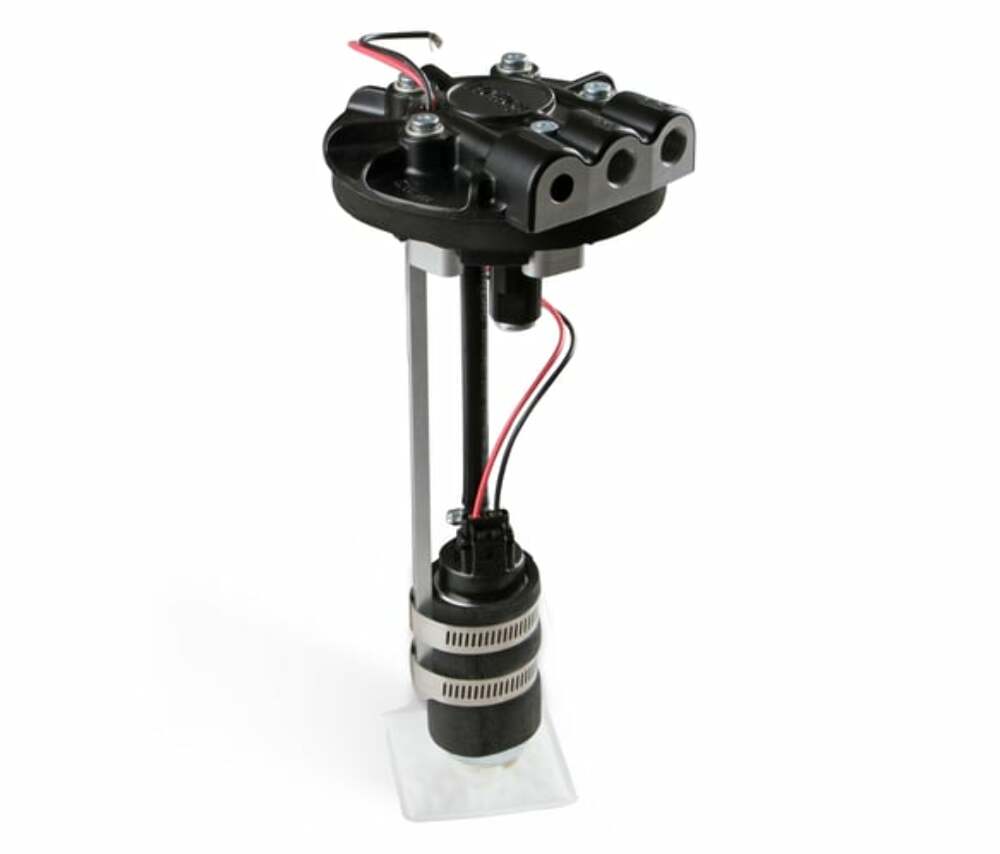 Holley Diecast In-Tank Carb RetroFit Fuel Pump Module-Returnless System 12-129 aluminum