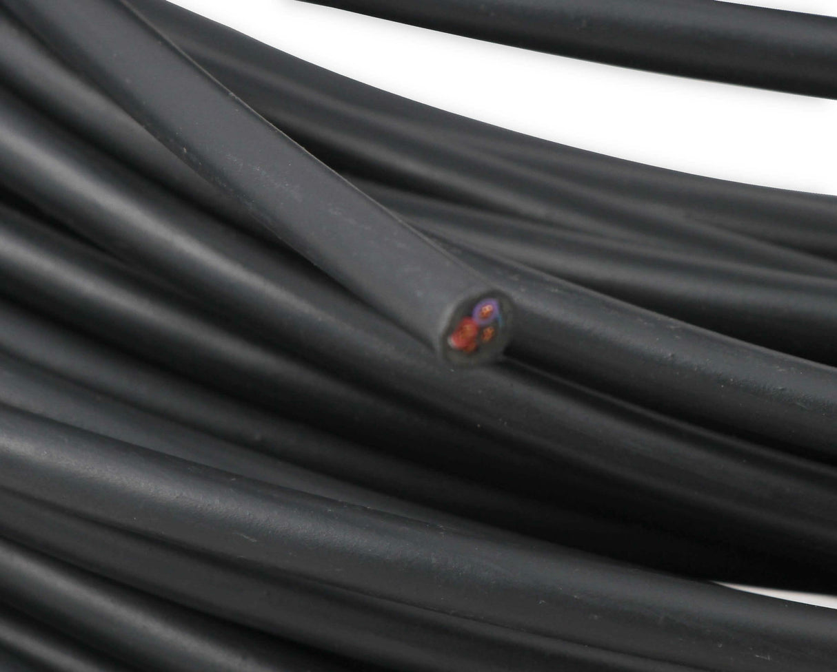 Hooker performance muffler efi-100ft-shielded-cable-3-conductor-572-104