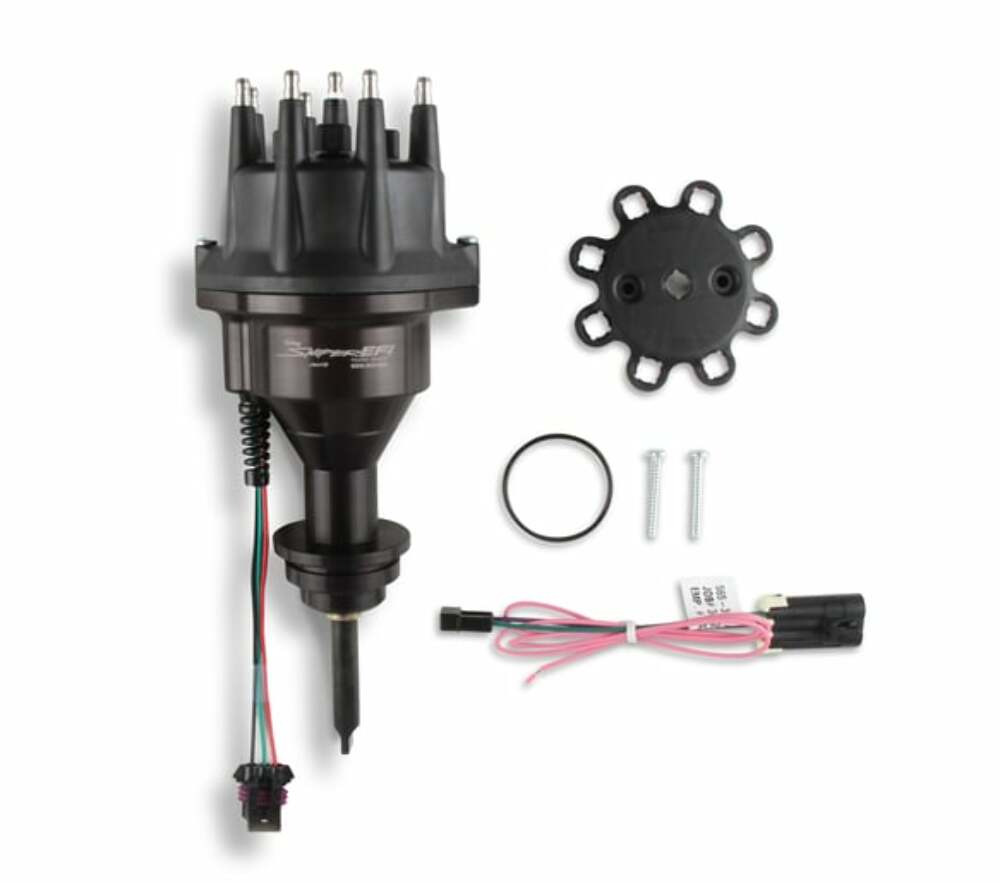 Holley Sniper EFI fuel injection system efi-565-304bk-sniper-efi-hyperspark-distributor