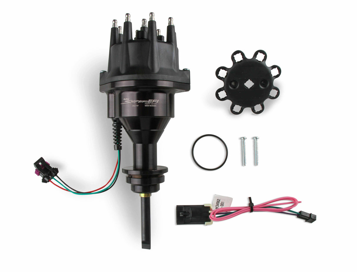 Holley Sniper EFI fuel injection system efi-565-306bk-sniper-efi-hyperspark-distributor