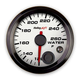 Holley EFI Coolant Temp Gauge - 553-128W aluminum