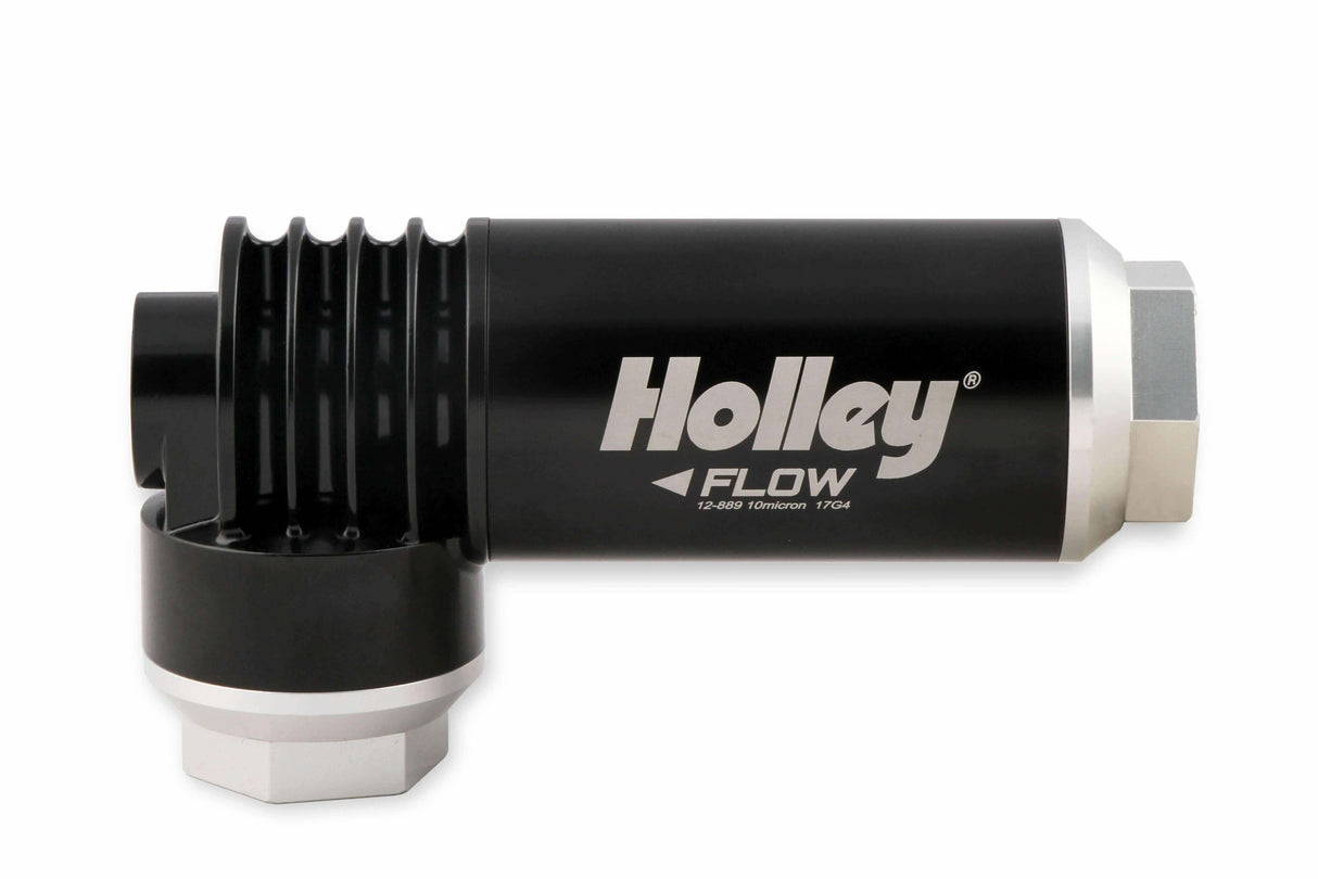 Holley EFI Diecast Filter Regulator -8AN - 12-889 for Corvette aluminum