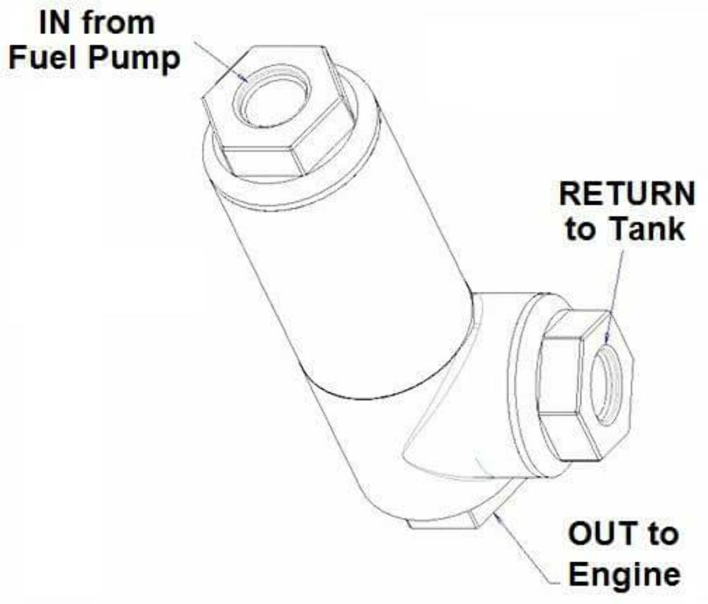 Holley fuel pressure regulator