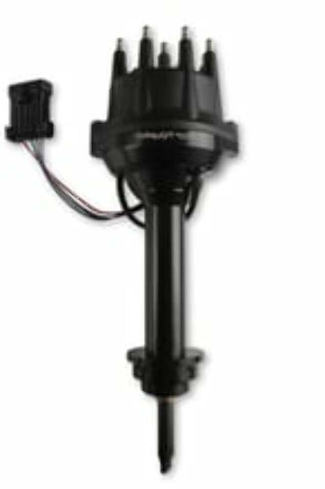 Hooker performance muffler black aluminum mopar-383-400-distributor-black-565-209bk