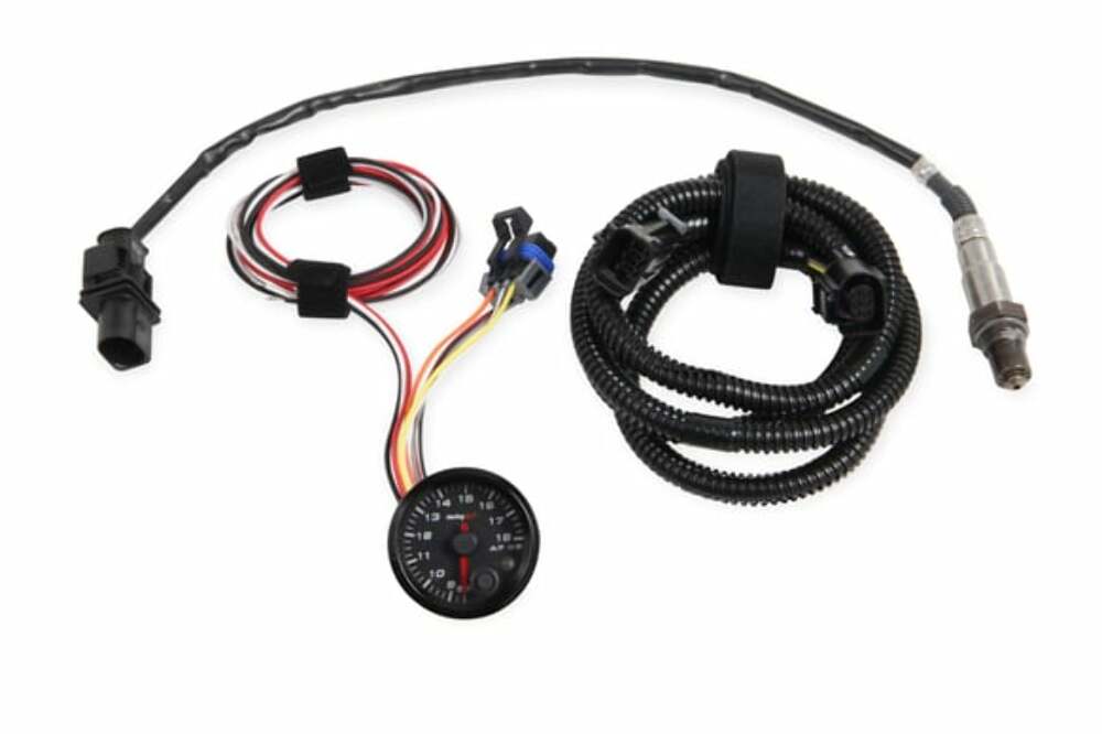 Holley EFI wideband oxygen sensor wideband-02-gauge-kit-534-215