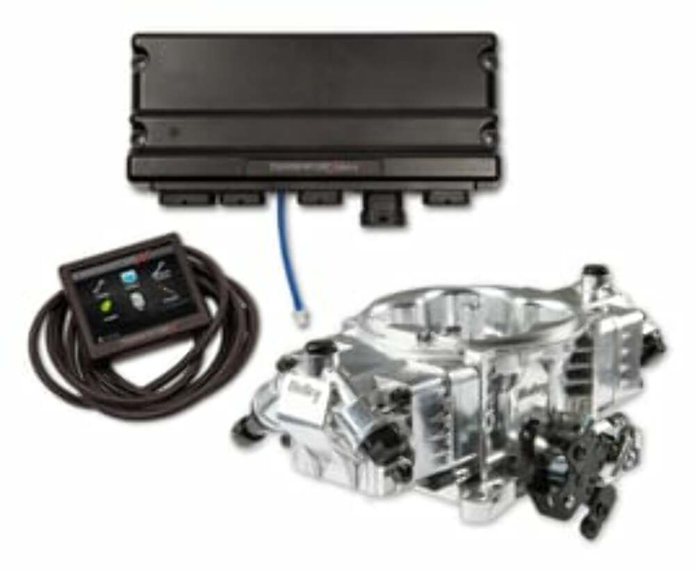 Holley EFI Terminator X Max Stealth 4150 - GM LS Engines 550-1028 black