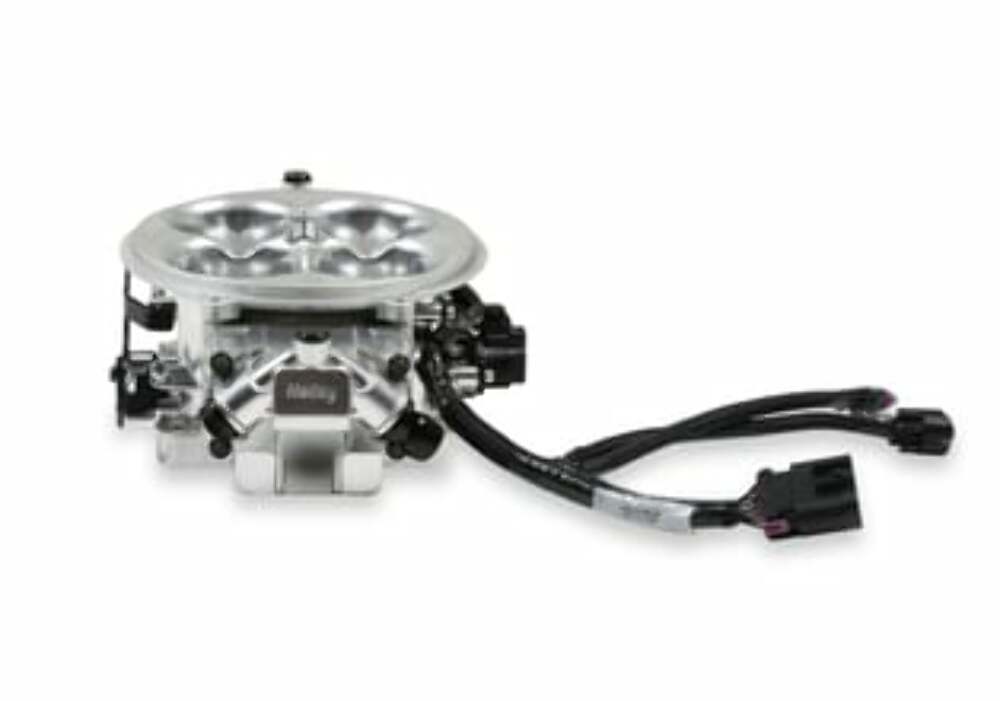 Holley EFI Terminator X Stealth 4500 Service Throttle Body - Shiny 534-303