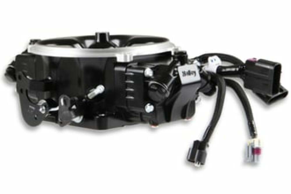 Holley EFI Terminator X Stealth 4500 Throttle Body - Black 534-302
