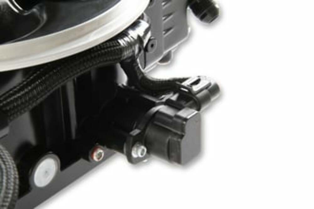 Holley EFI Terminator X Stealth 4500 Throttle Body - Black 534-302