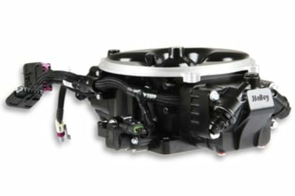 Holley EFI Terminator X Stealth 4500 Throttle Body - Black 534-302