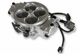 Holley EFI Terminator X Stealth 4500 Throttle Body - Shiny 534-301 1440 CFM black polished aluminum