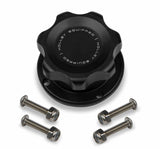 Hooker performance muffler black aluminum stainless steel cap-241-230