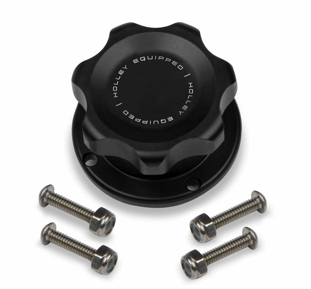 Hooker performance muffler black aluminum stainless steel cap-241-230